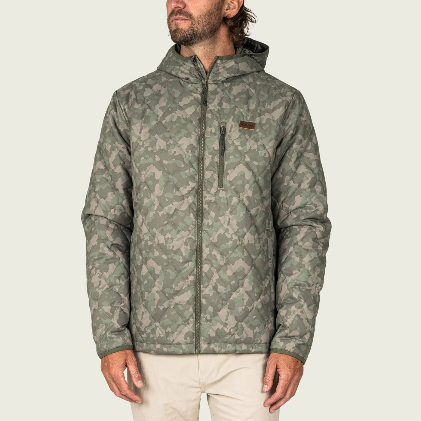 MARSHWEAR BARNWELL PUFF JKT GREEN