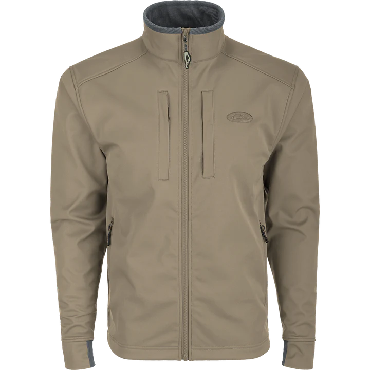 DRAKE Windproof Soft Shell Jacket KHAKI