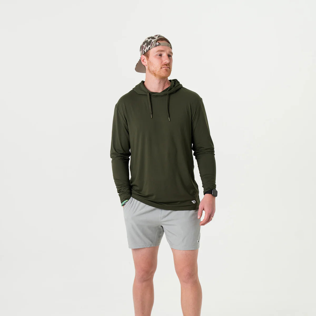 BURLEBO Performance Hoodie - Mallard Green