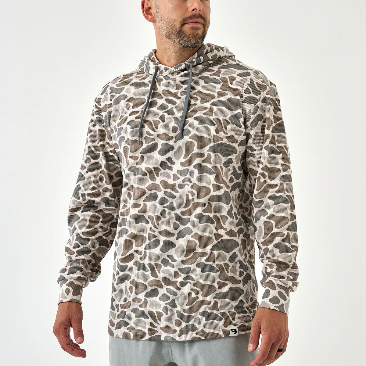 BURLEBO Thermal Hoodie - Classic Deer Camo