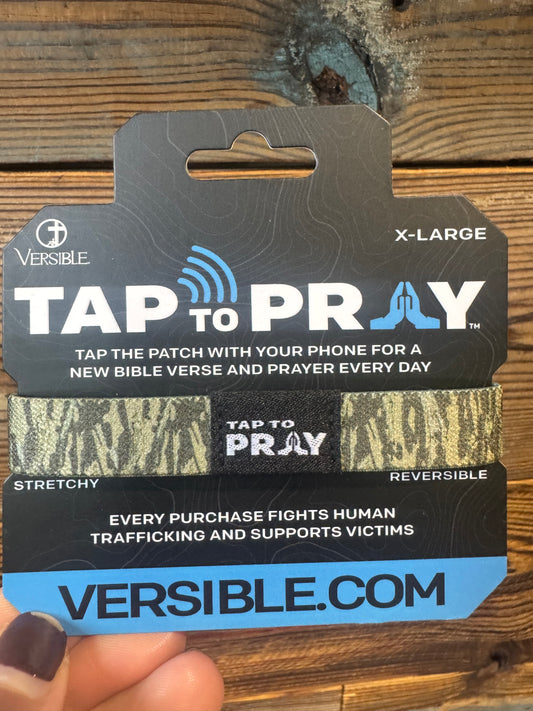 Tap To Pray™ Wristband - Bottomland - VERSIBLE