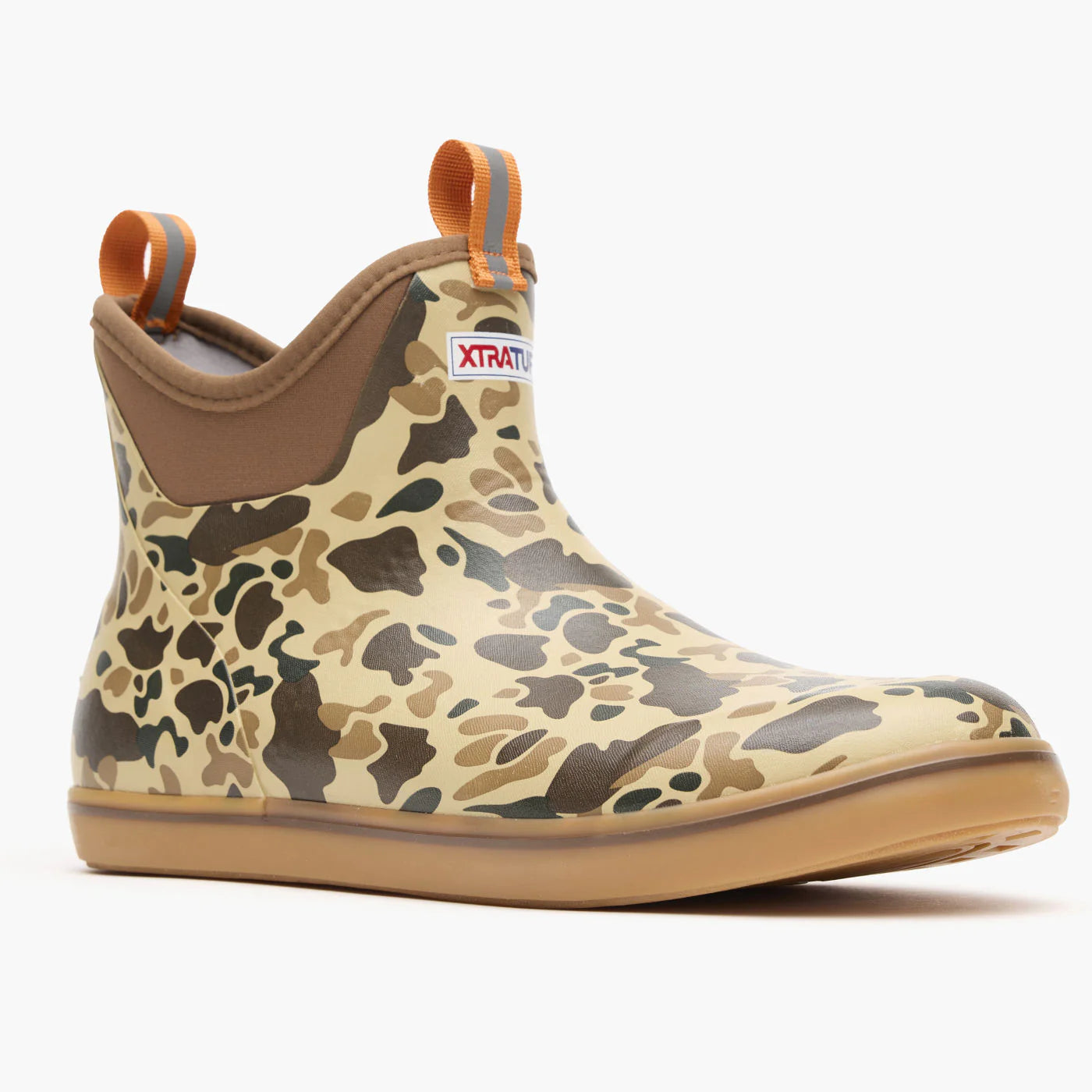 XTRATUF MENS ANKLE DECK DUCK CAMO