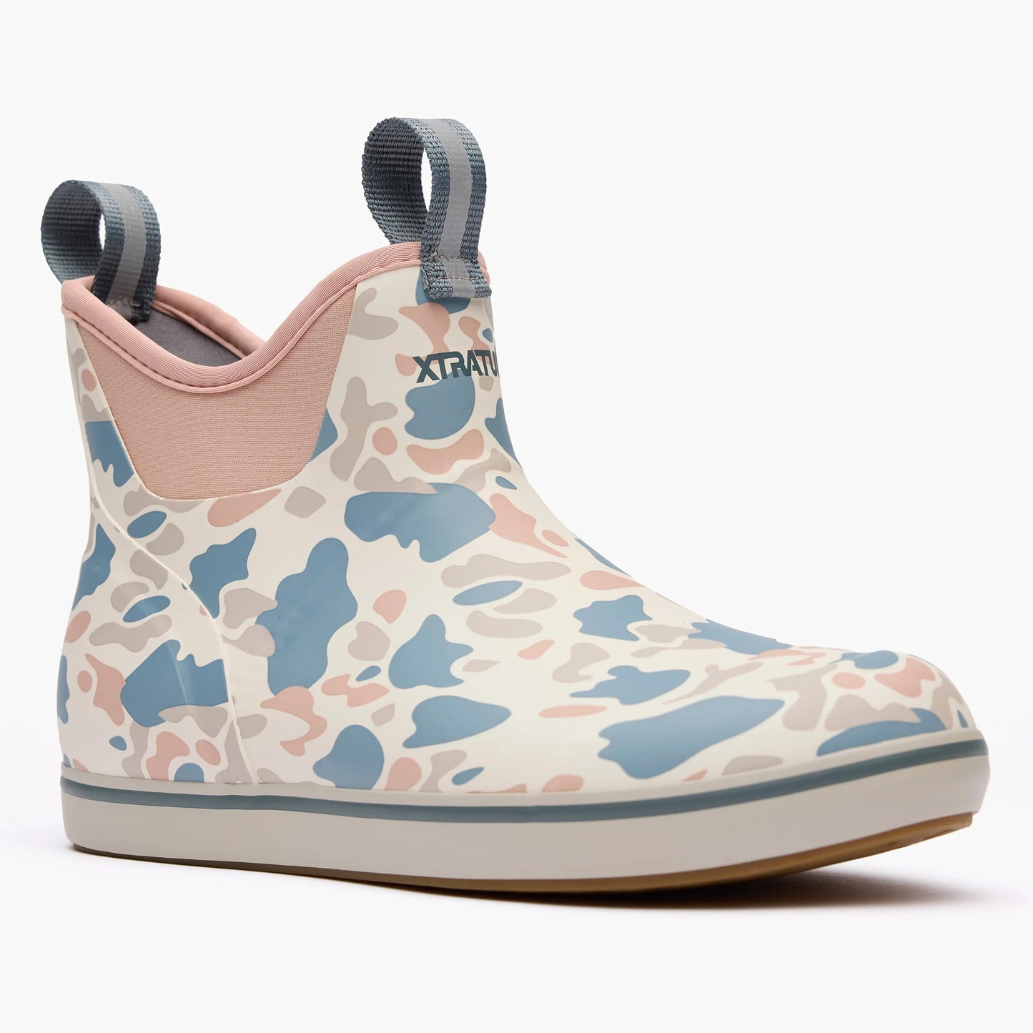 XTRATUF WOMEN Ankle Deck Boot PINK CAMO