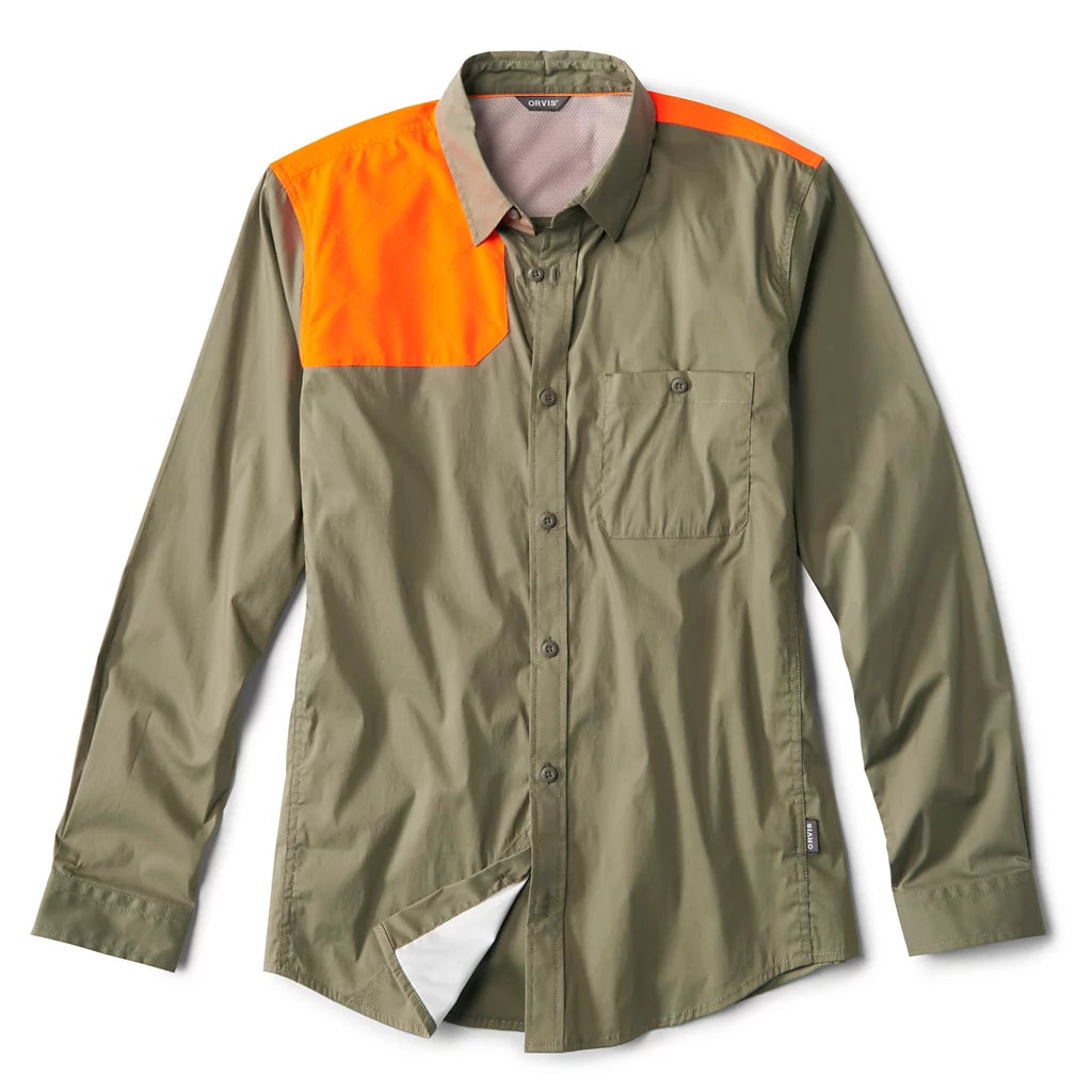 O Men’s Featherweight Long-Sleeved Shooting Shirt (Olive)