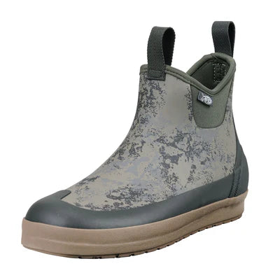 AFTCO - Men Ankle Deck Fishing Boots - Green Acid Camo