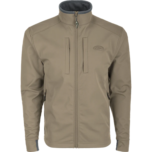 DRAKE Windproof Soft Shell Jacket KHAKI