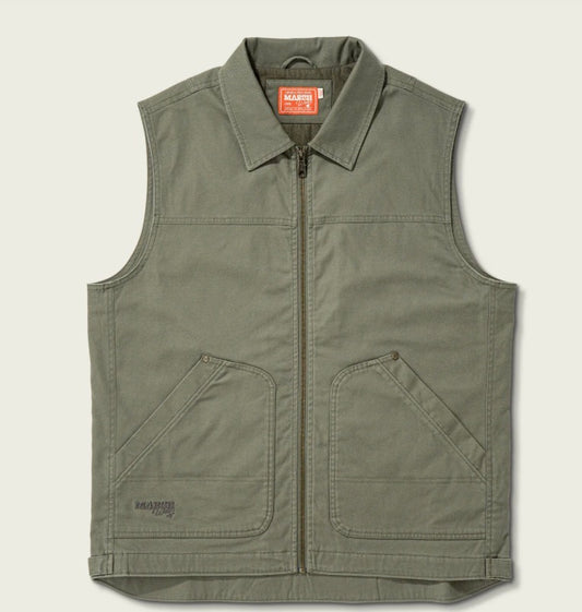MARSHWEAR WESTWOOD VEST FOSSIL