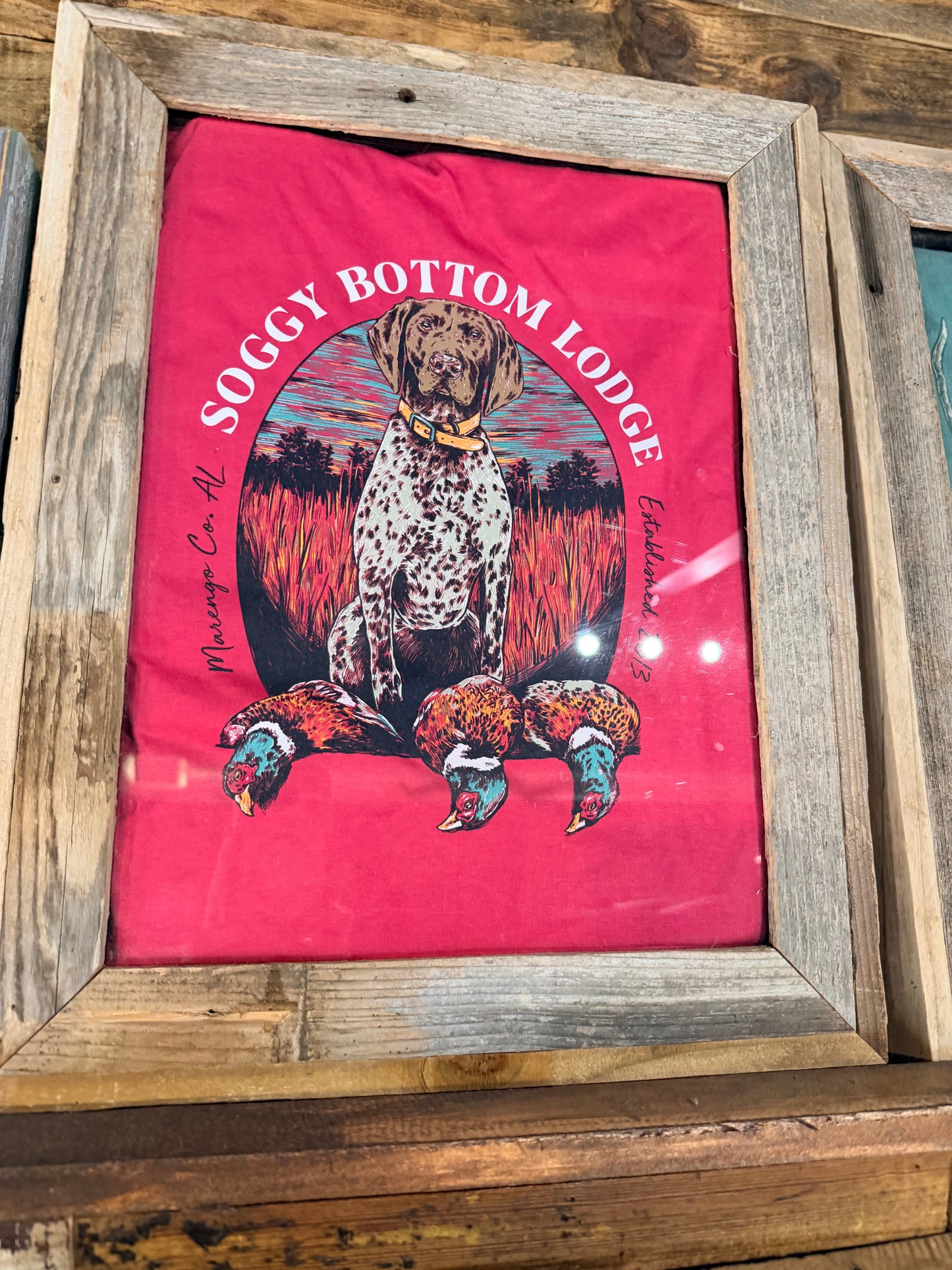 SBL T-SHIRT (POINTER WITH PHEASANTS)