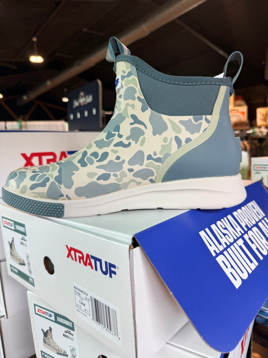 XTRATUF MENS SPORT BLUE/GREEN CAMO