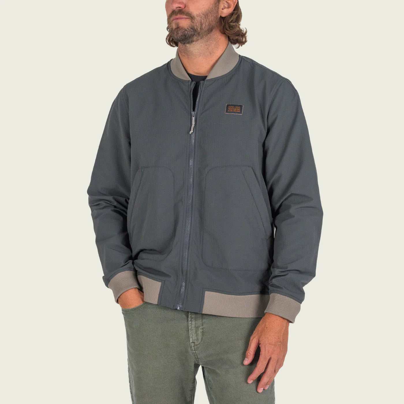 MARSHWEAR BELMONT BOMBER ASH