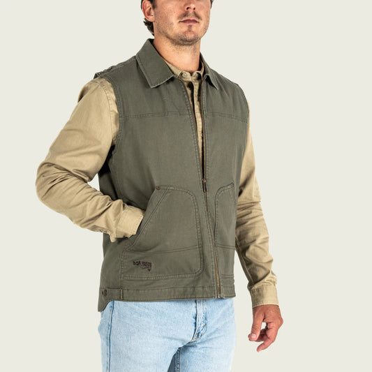 MARSHWEAR WESTWOOD VEST FOSSIL