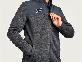 MARSHWEAR NAVY BIG BAY FLEECE JACKET NVYH