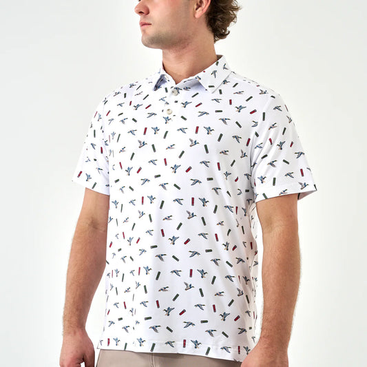 B Performance Polo - Ducks and Shells