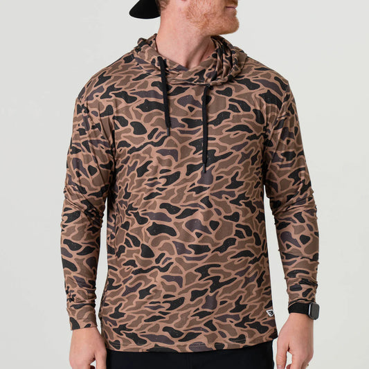 BURLEBO Performance Hoodie - Gauge Camo
