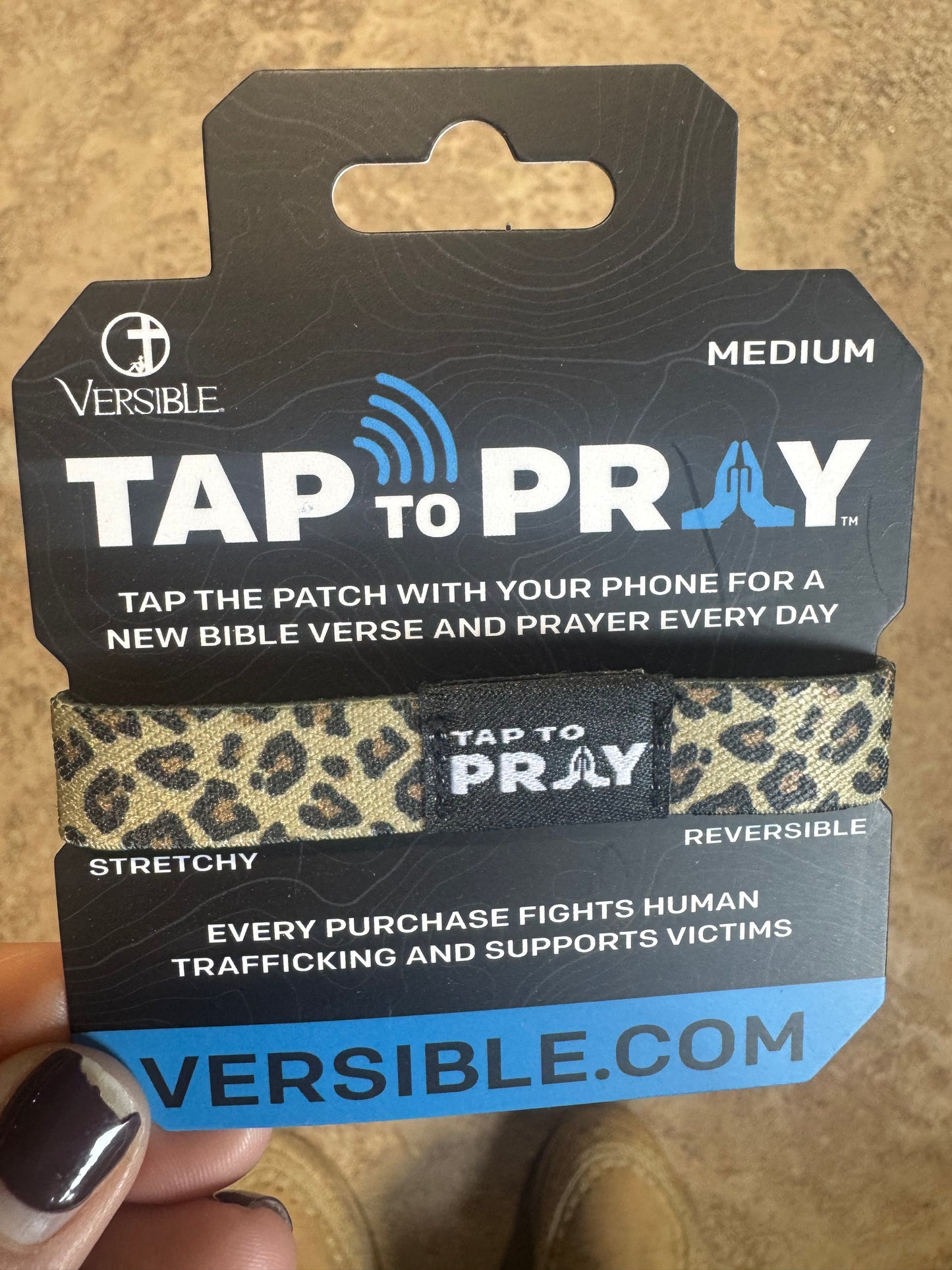 TAP TO PRAY LEOPARD - VERSIBLE