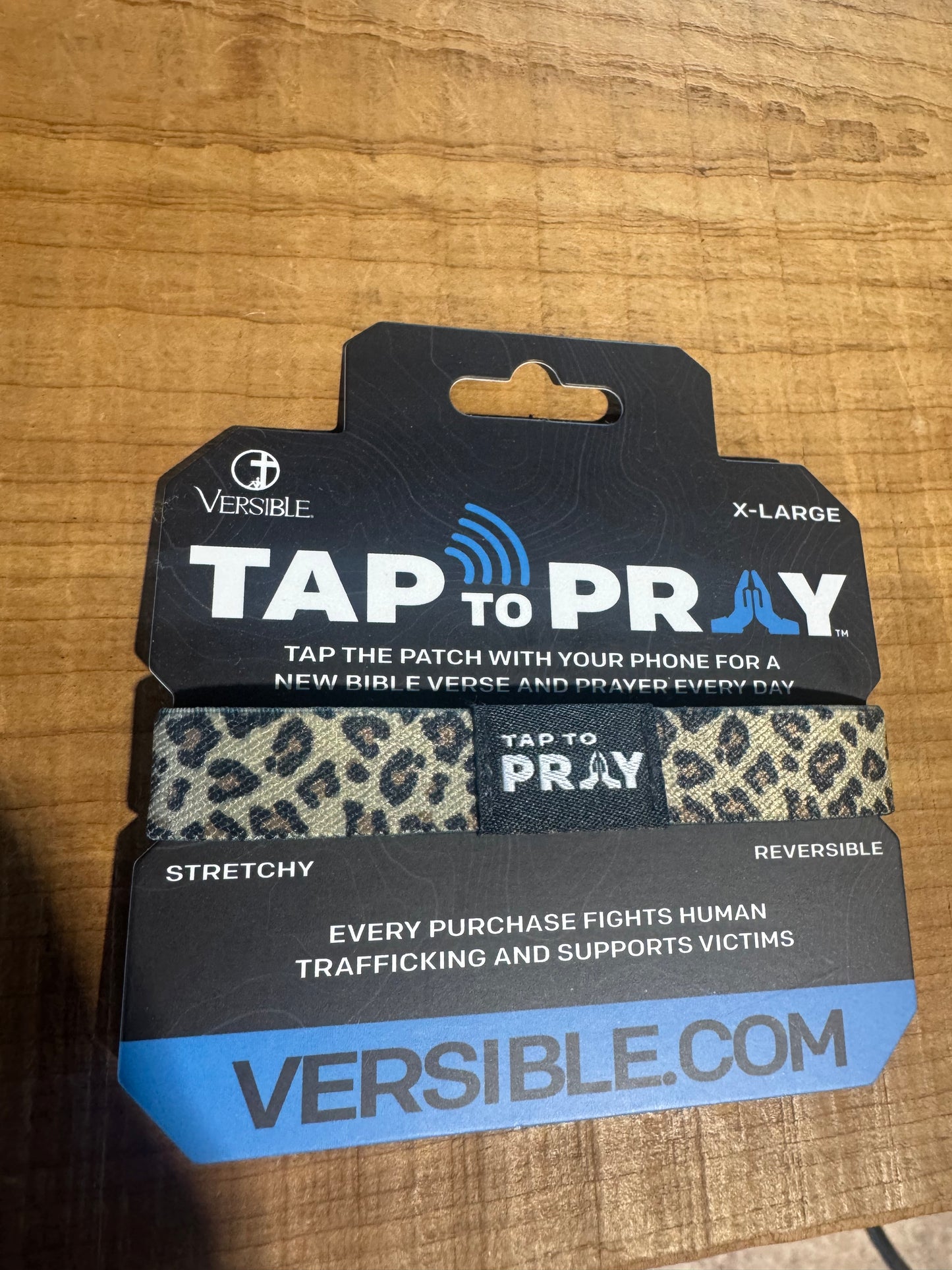 TAP TO PRAY LEOPARD - VERSIBLE