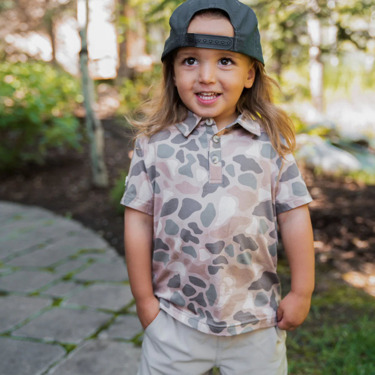 KIDS BURLEBO PINTAIL POLO