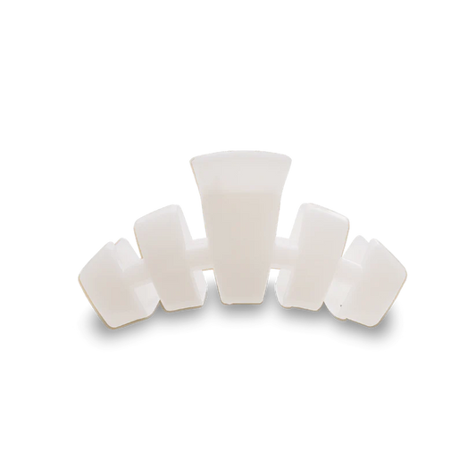 TELETIES WHITE SMALL CLIP