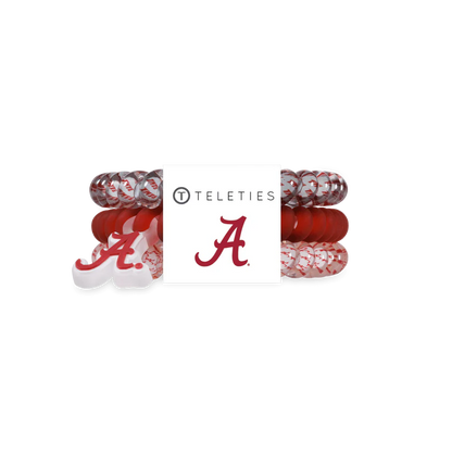 TELETIES ROLL TIDE HAIR TIES- SMALL