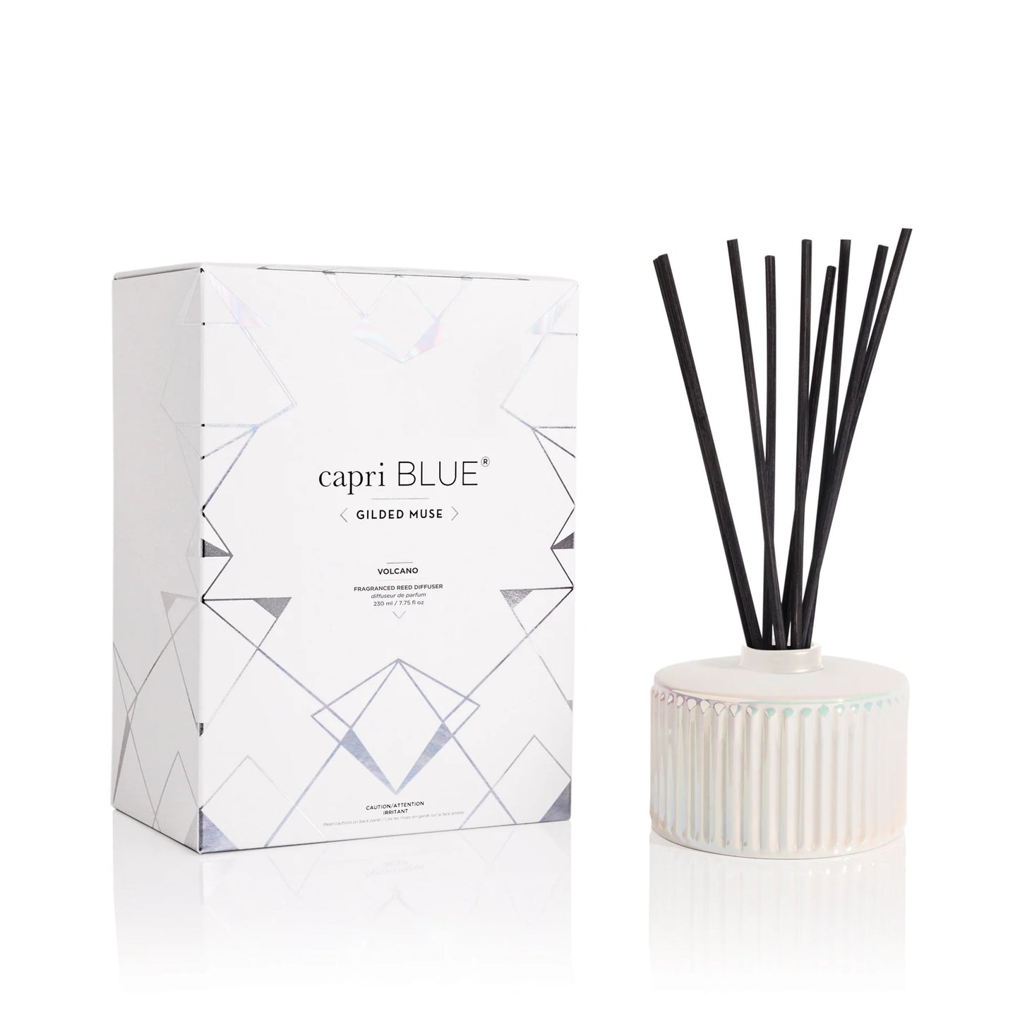 CAPRI BLUE VOLCANO GILDED MUSE 7.75 OZ
